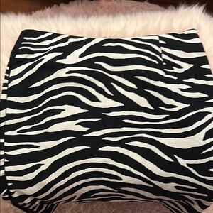Zebra Print Women's Skirt